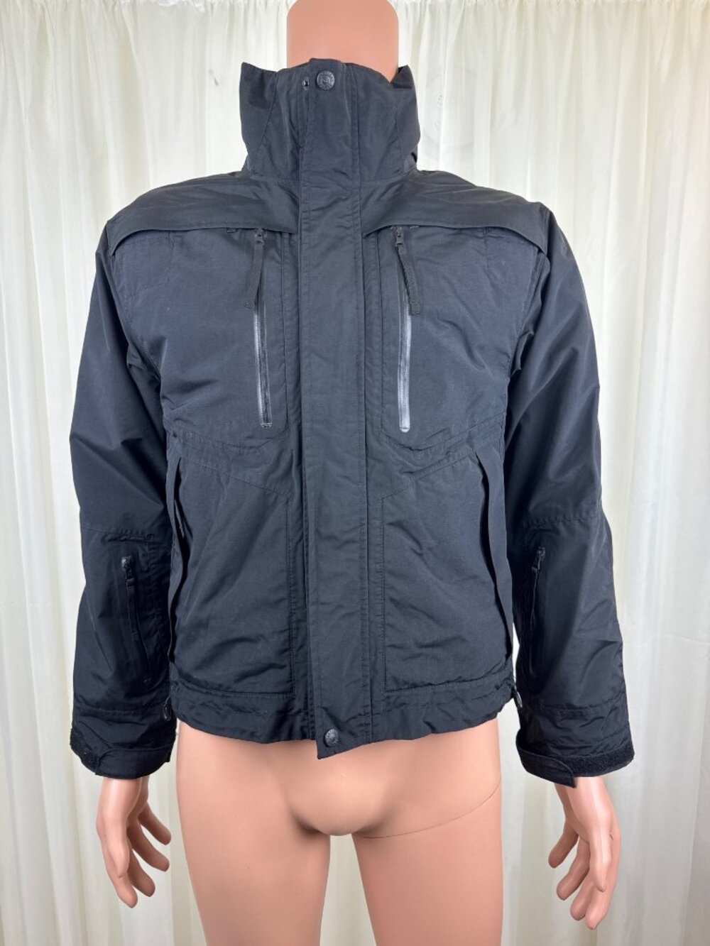 5.11 Tactical Bristol Parka Jacket Waterproof Softshell Liner XS Blk *No Hood*